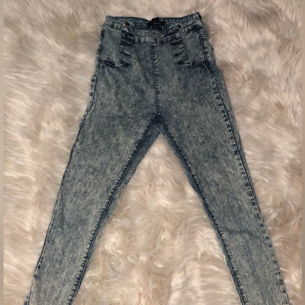 stone washed jean